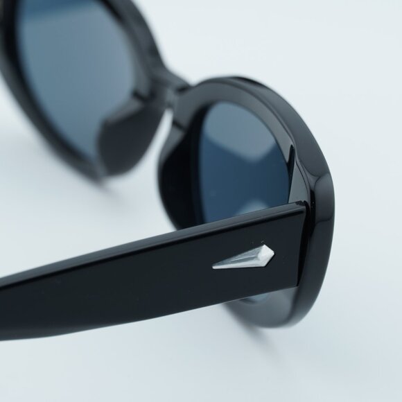 Rag & Bone RNB1061/S 0807 IR Cat Eye Sunglasses - Black/Grey main image 4
